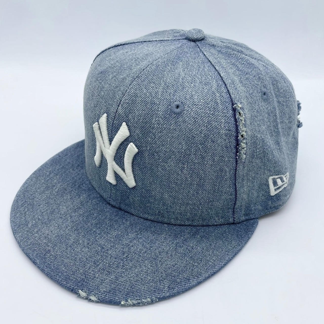 NEW ERA 59FIFTY/5950  Damaged Series ニューヨーク・ヤンキース ウォッシュドデニム