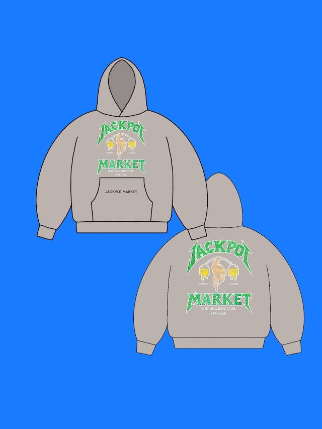 ヴィンテージパーカー ホワイトグレー