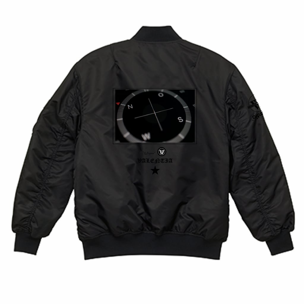 （両面印刷）United Athle タイプ MA-1 ジャケット（中綿入）