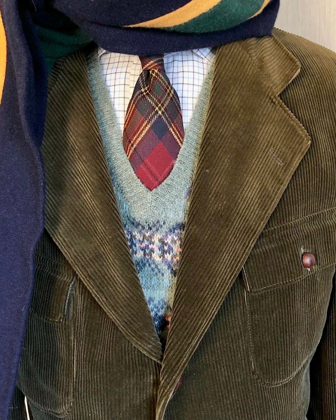 90年代 米国製 Polo Ralph Lauren コーデュロイ ノーフォーク