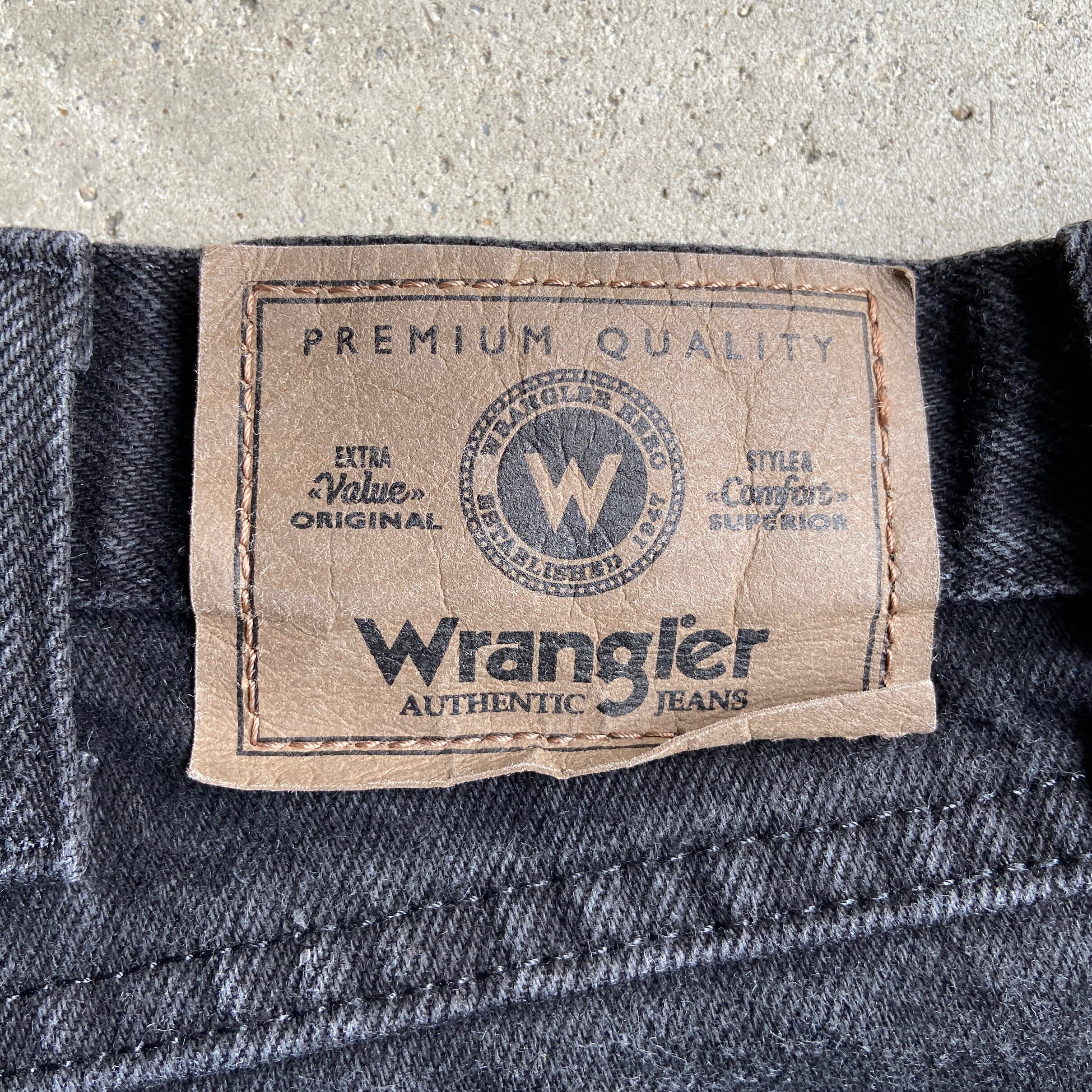 メキシコ製　wranglerデニム