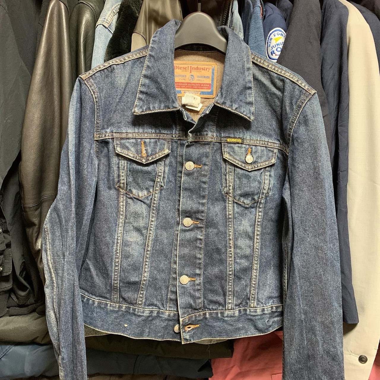 DIESEL ディーゼル RR55 Lサイズ デニムジャケット Gジャン 古着 