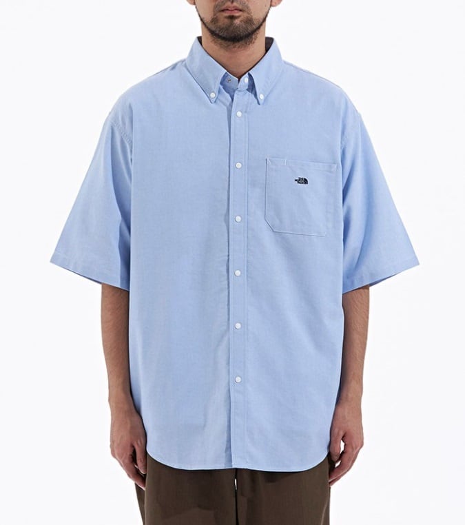【極美品】Cotton Polyester OX B.D. H/S Shirt