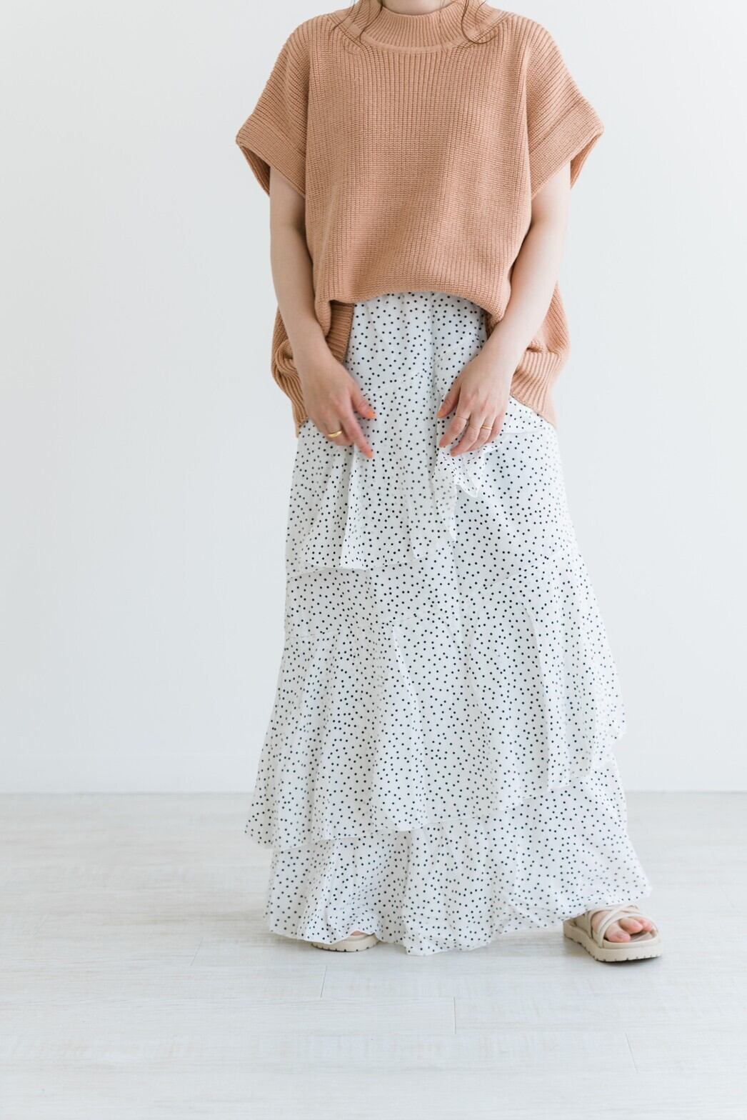 小室あみ様着用 Dot Asymmetry Sk Mite