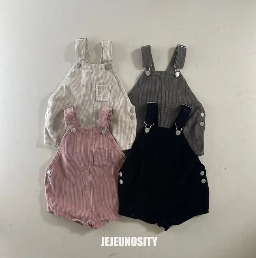Mのみ【即納】jejeunosity / cotton very short overall