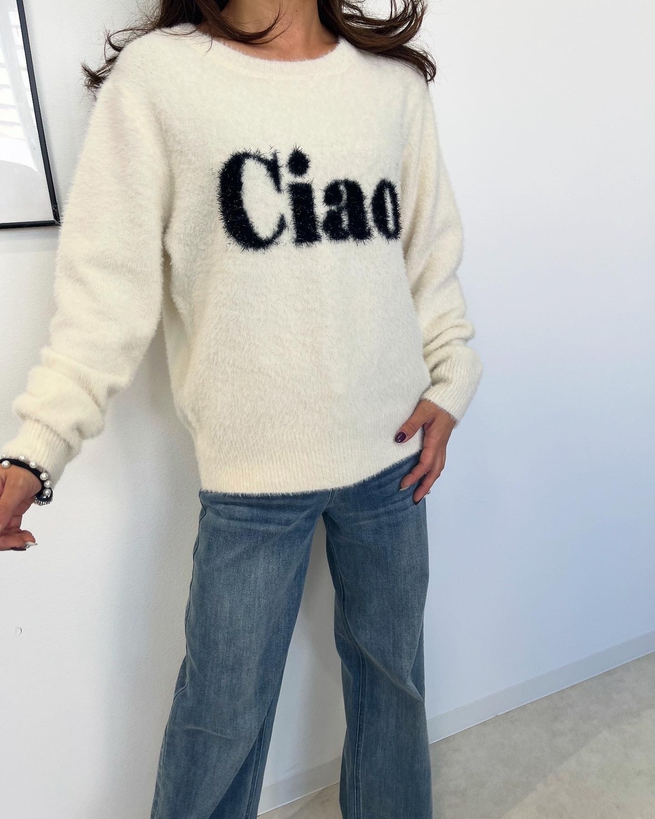 ミカーレミカーレ MICALLEMICALLE 22-4284N_CIAO_シャギーニット