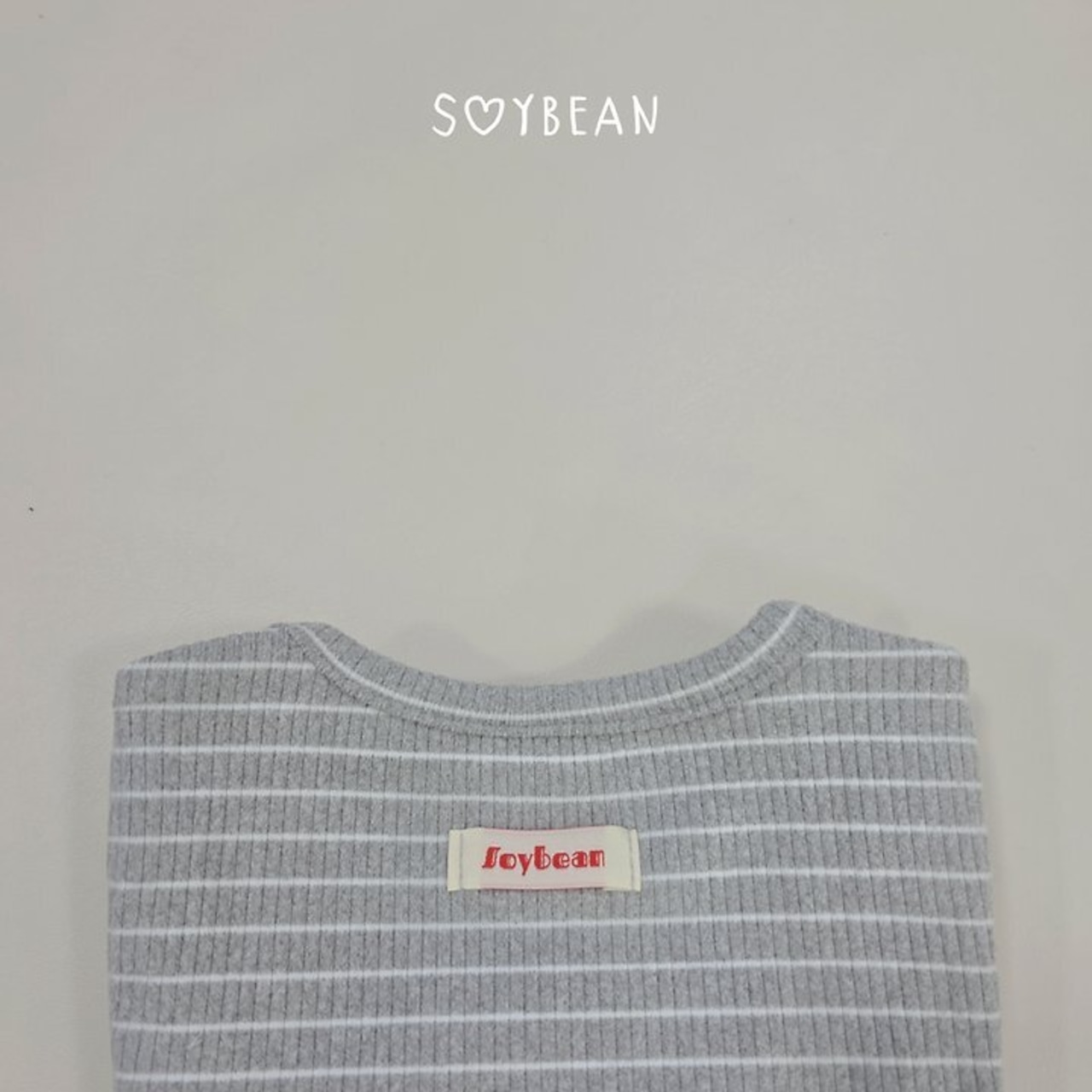 【取寄】SOYBEAN ジャムストライプ上下セット|秋服|韓国子供服| 26/AT