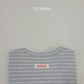 【取寄】SOYBEAN ジャムストライプ上下セット|秋服|韓国子供服| 26/AT