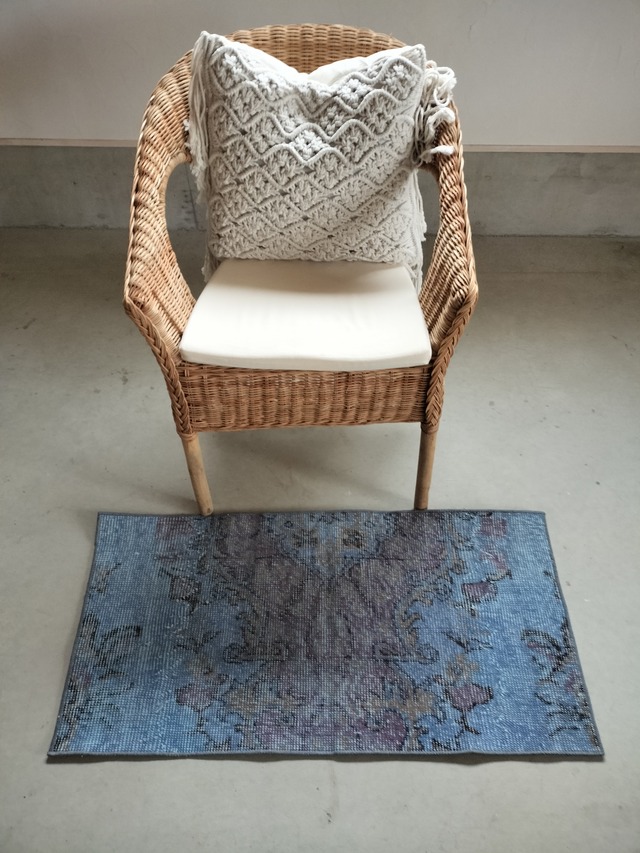 Turkish small rug 49✕100cm No.410