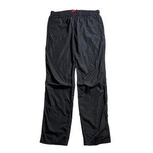 PRADA black nylon easy pants