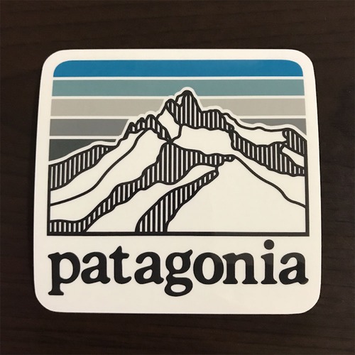 【pa-33】patagonia パタゴニア ステッカー LINE LOGO
