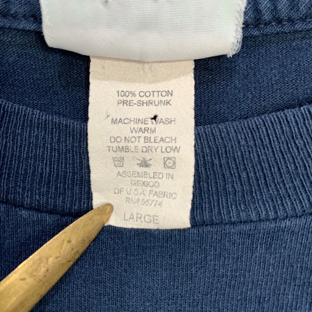 90s Weezer ウィーザー　バンドTシャツ　バンT 両面プリント　紺　L