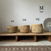 モロッコバスケット ボウルM 無地