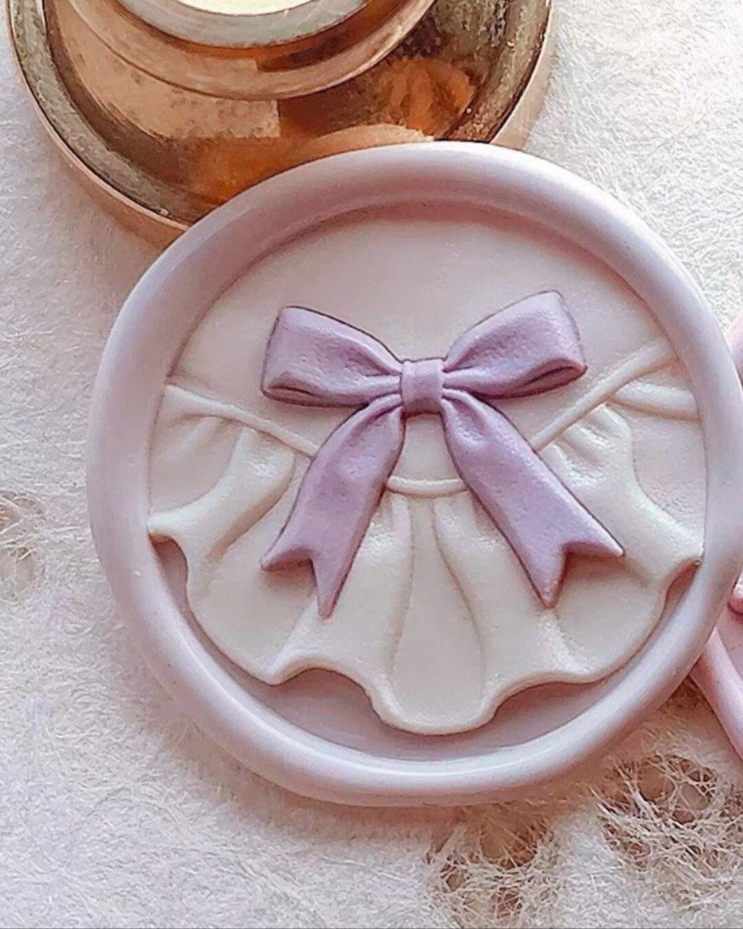 Wax Stamp -Fril ribbon-スタンプヘッド