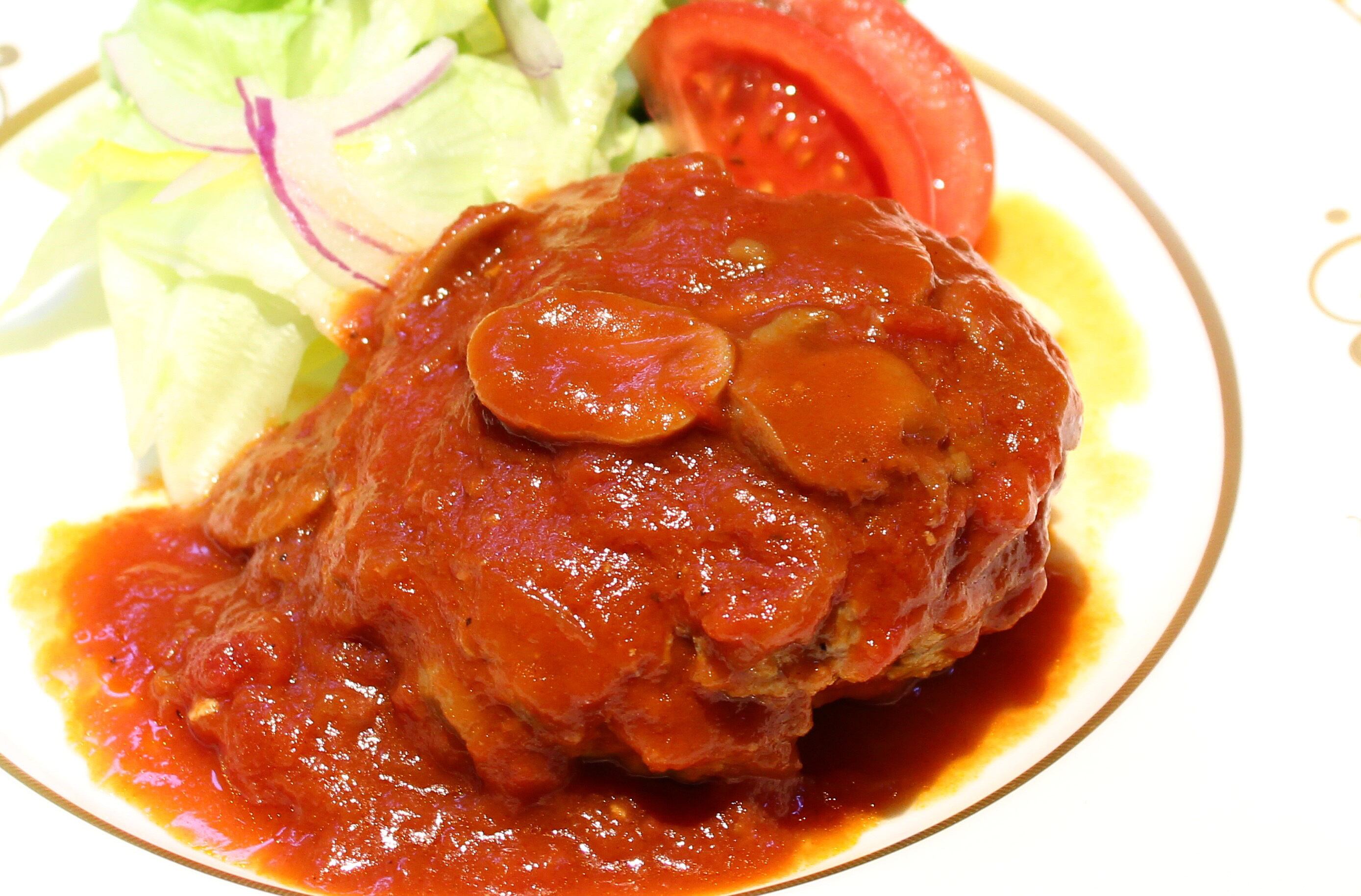 おすすめネット 開花亭 煮込みハンバーグ トマトソース 190g 1セット 3個 レンジ対応 Supplystudies Com