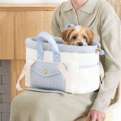 seoru 犬　バッグ 予約【seoru】Letter Bag ( blue ) | ropet