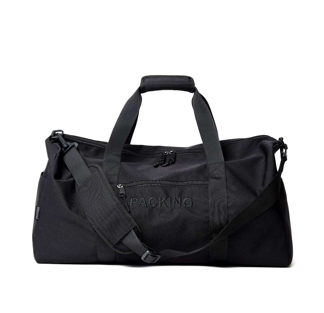 PACKING / DUFFLE BAG - BLACK (パッキング ダッフルバッグ ブラック ...