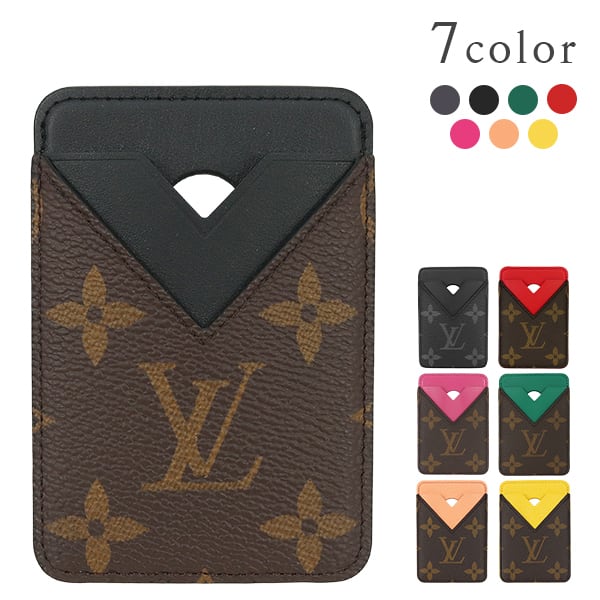 New LOUIS VUITTON ルイヴィトン カードケース ポルトカルトマグネット モノグラム 7色 MagSafe 新品