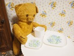 おままごと　コスモス柄　マグカップとお皿3点セット 画像10