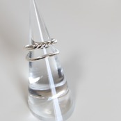 6/27(金)21時新作発売* silver925 twist double ring