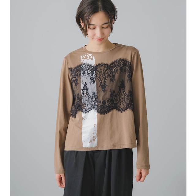 レースコンビTシャツ