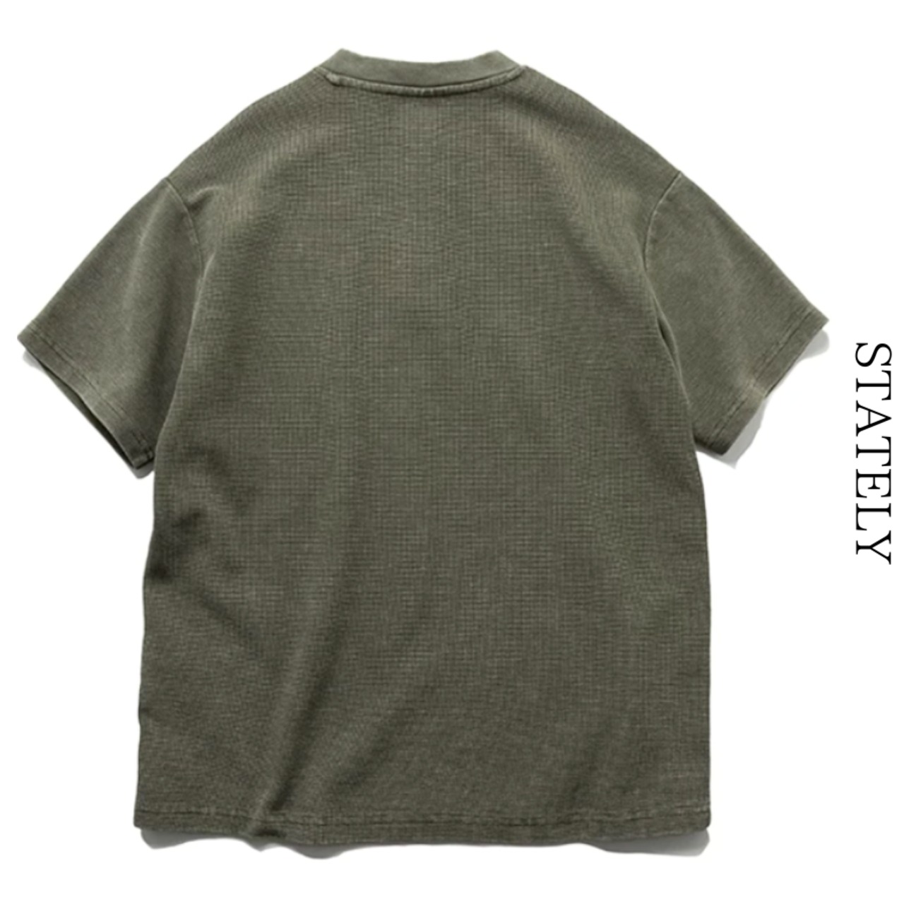 ヘンリーワッフルTee/4color_T259・画像10