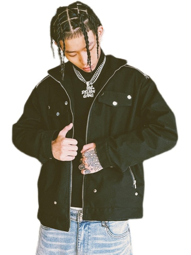 【お急ぎ発送】スタンドカラーダウンジャケット(OU00002)