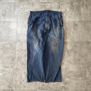 50s Le Solide フレンチワーク Metis indigo パンツ
