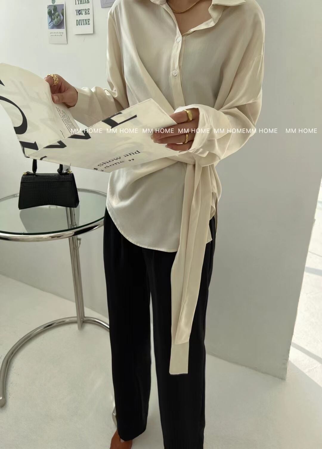 2wayブラウス　AJ42441-821