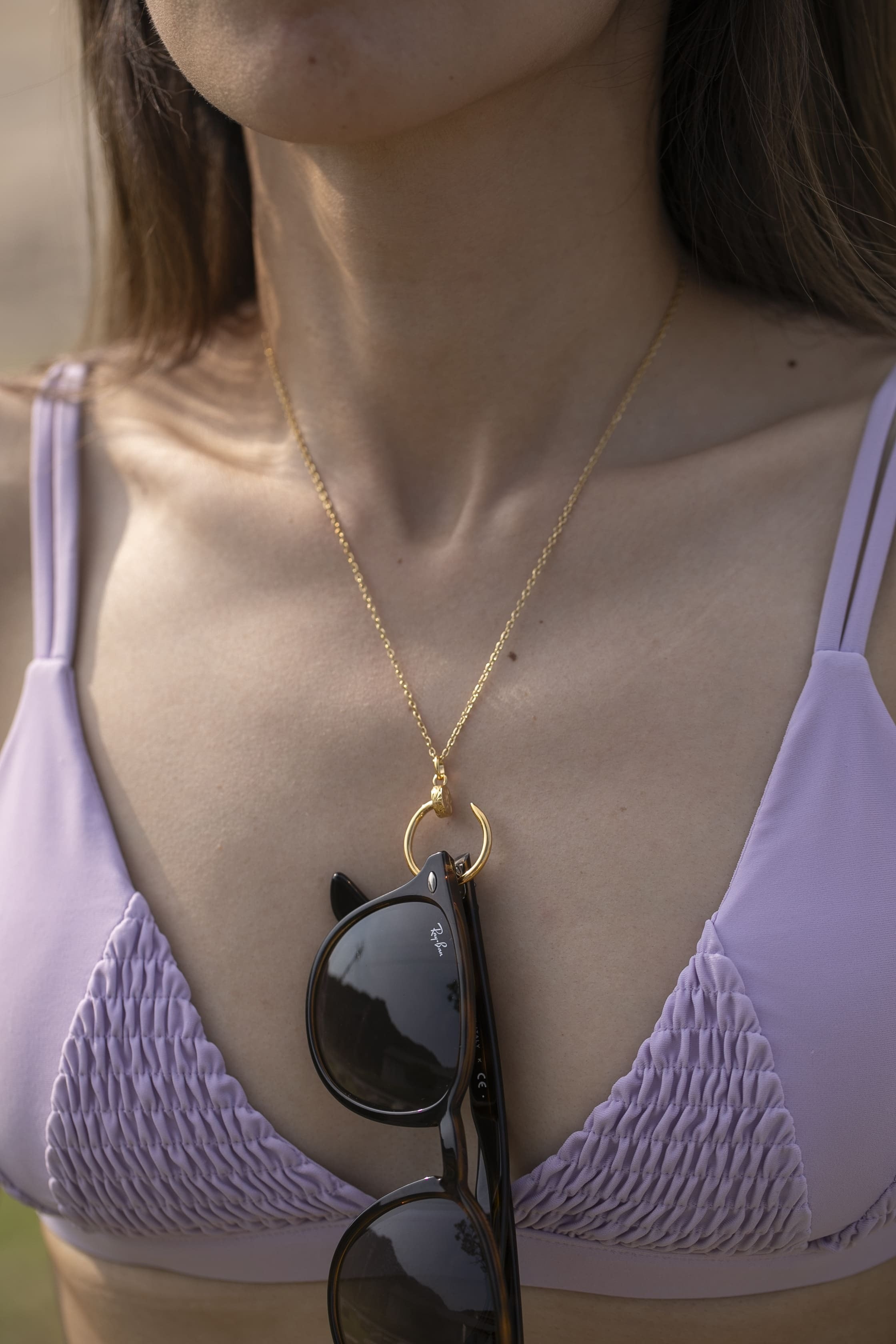 nail GLASS HOLDER necklace | IRIEBEACH