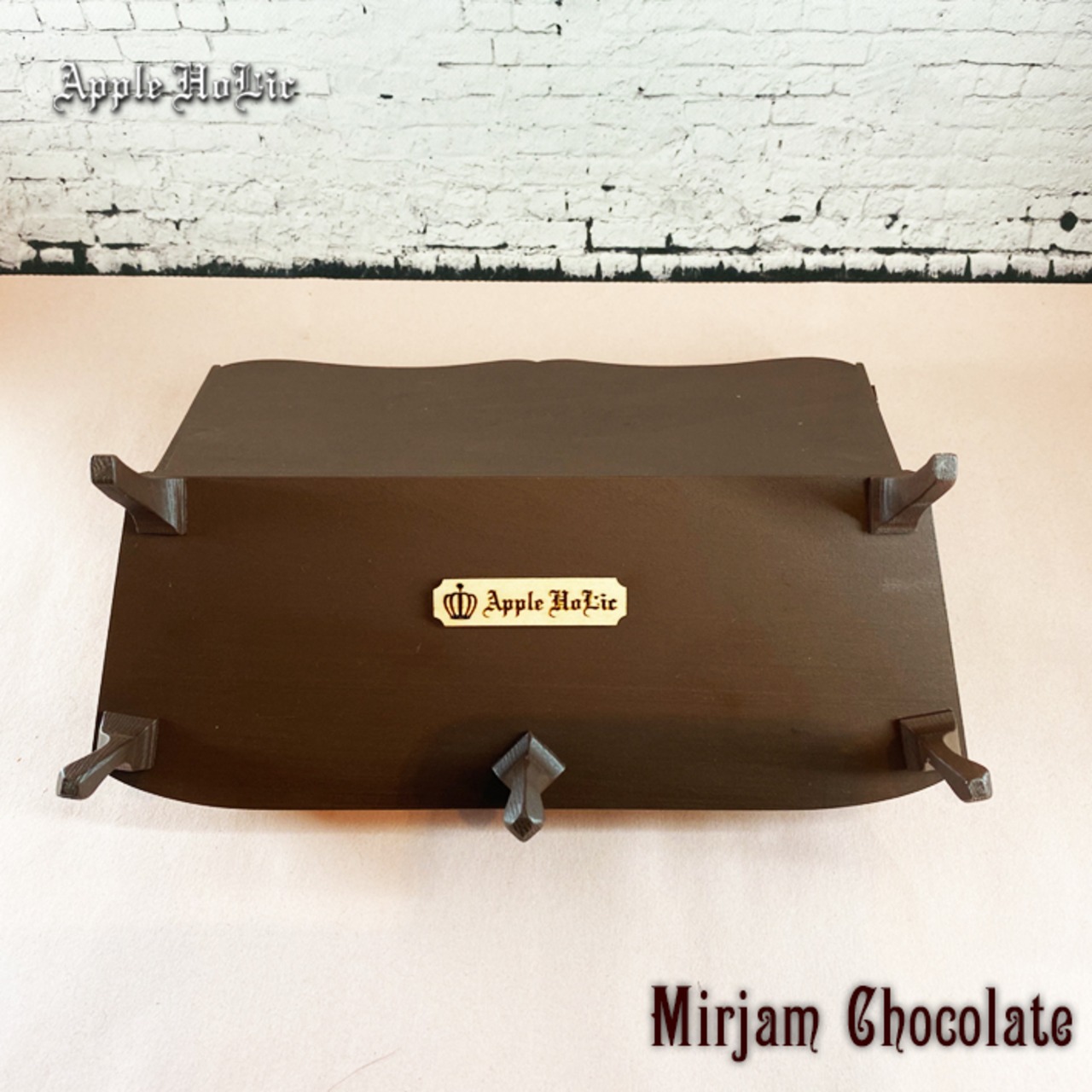 1/6 ドール チェア【Mirjam Chocolate・ミリヤム チョコレート】二人掛け