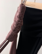 【新作5%OFF・3日間】Side-Shirring Stretch Skirt_3colors