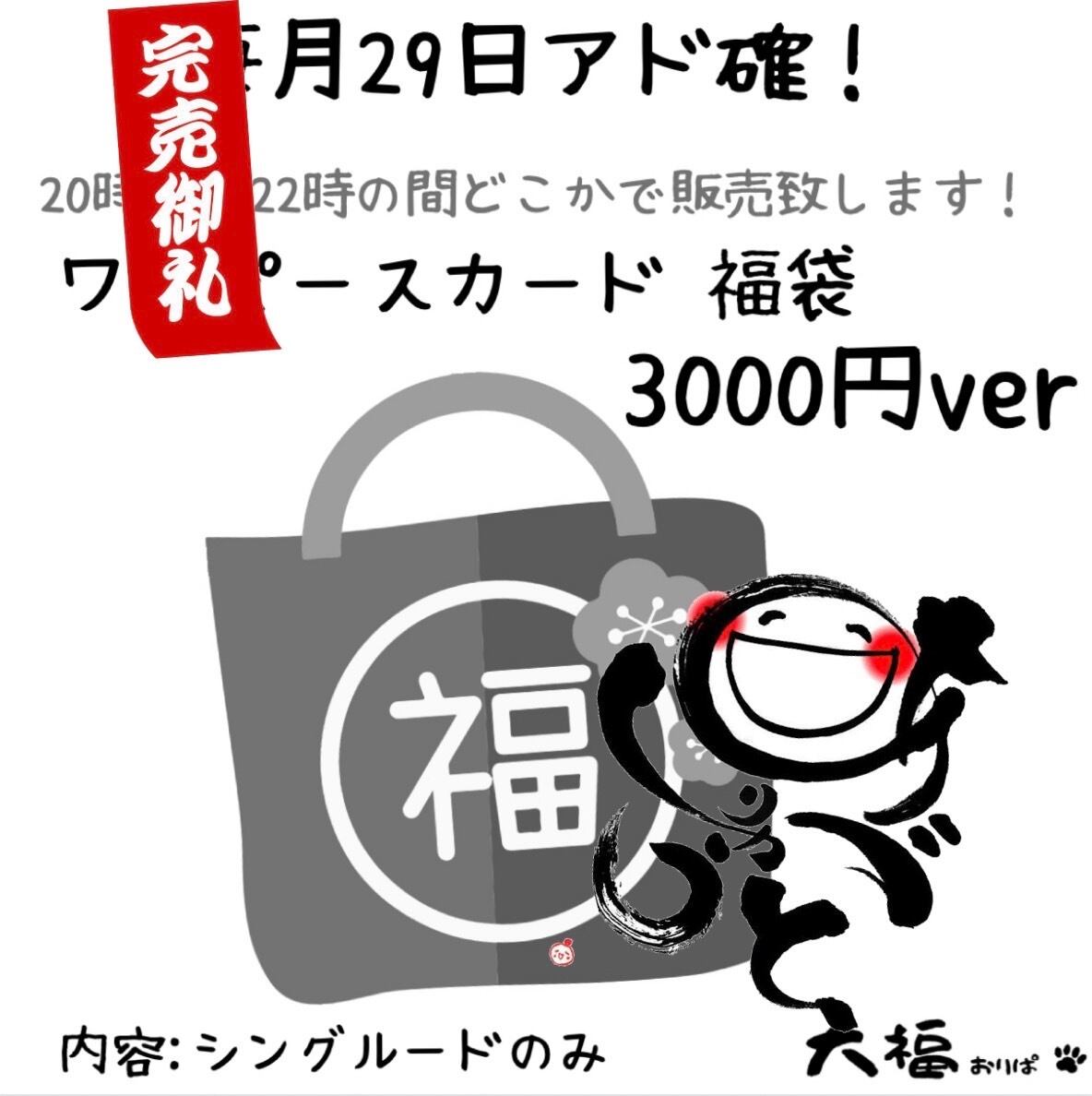 ワンピースカード福袋 3000円ver