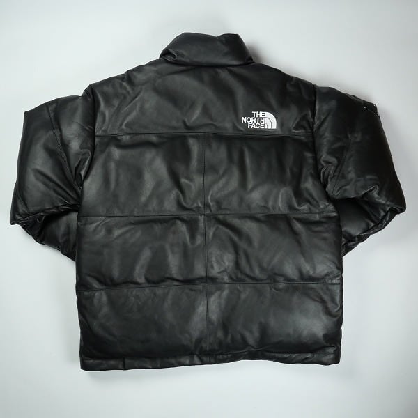 Leather Nuptse Jacket Mサイズ 新品未使用 Supreme&frasl;The North Face Leather Nuptse XL