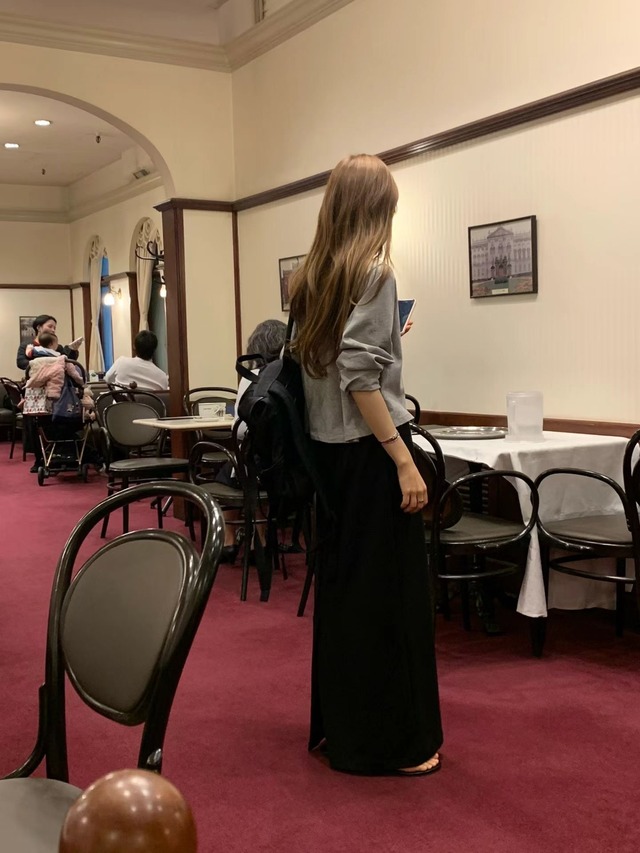 (OUNCE) cropped long tee