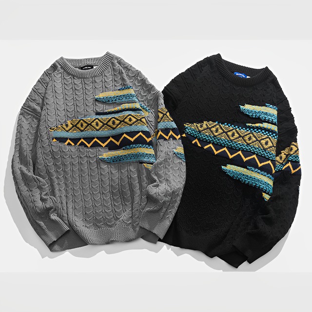 <2 colors> Niche Sweater [431]