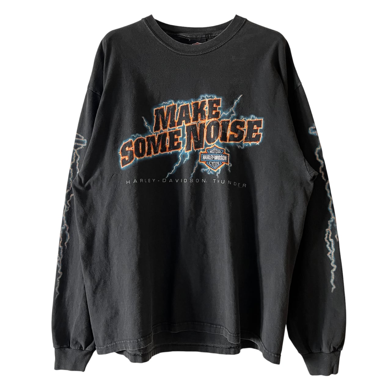 Harley Davidson 2002 Make Some Noise Thunder L/S Tee | Vintage