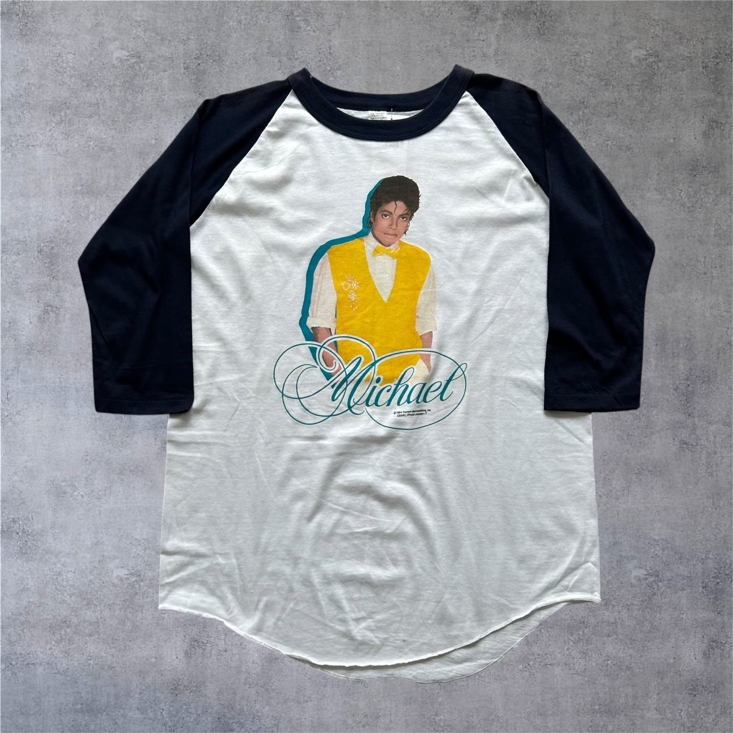 1984s Michael Jackson Raglan Sleeve T-shirt【高円寺店】