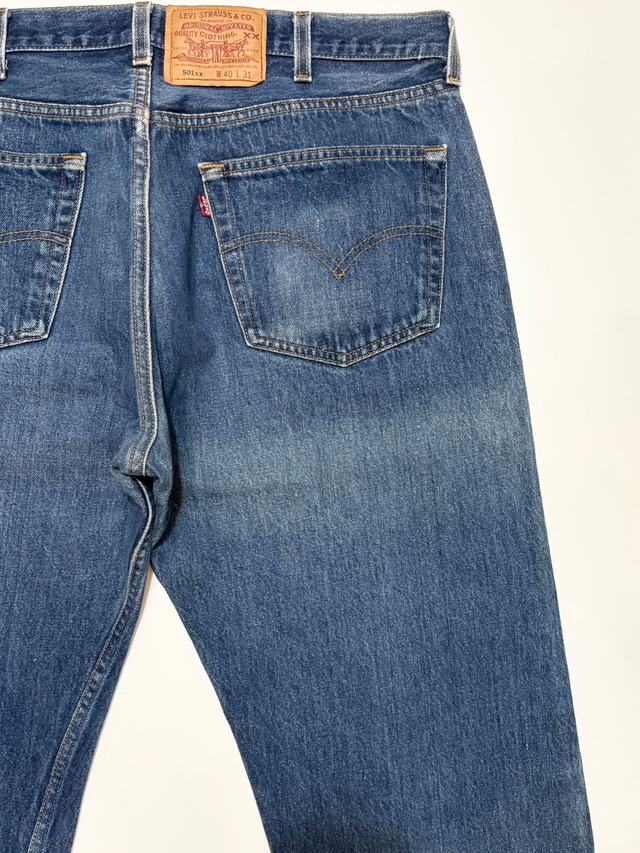 90s Levi’s 501 DENIM PANTS MADE IN USA Size W40L31→W38L28