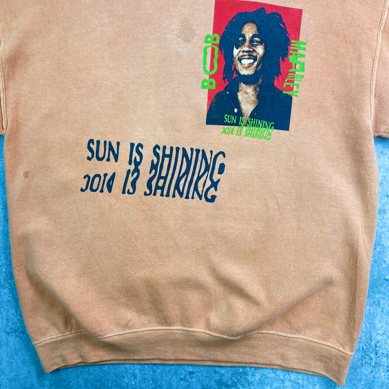 BOB MARLEY ボブマーリー レゲエ バンドプリント スウェットシャツ