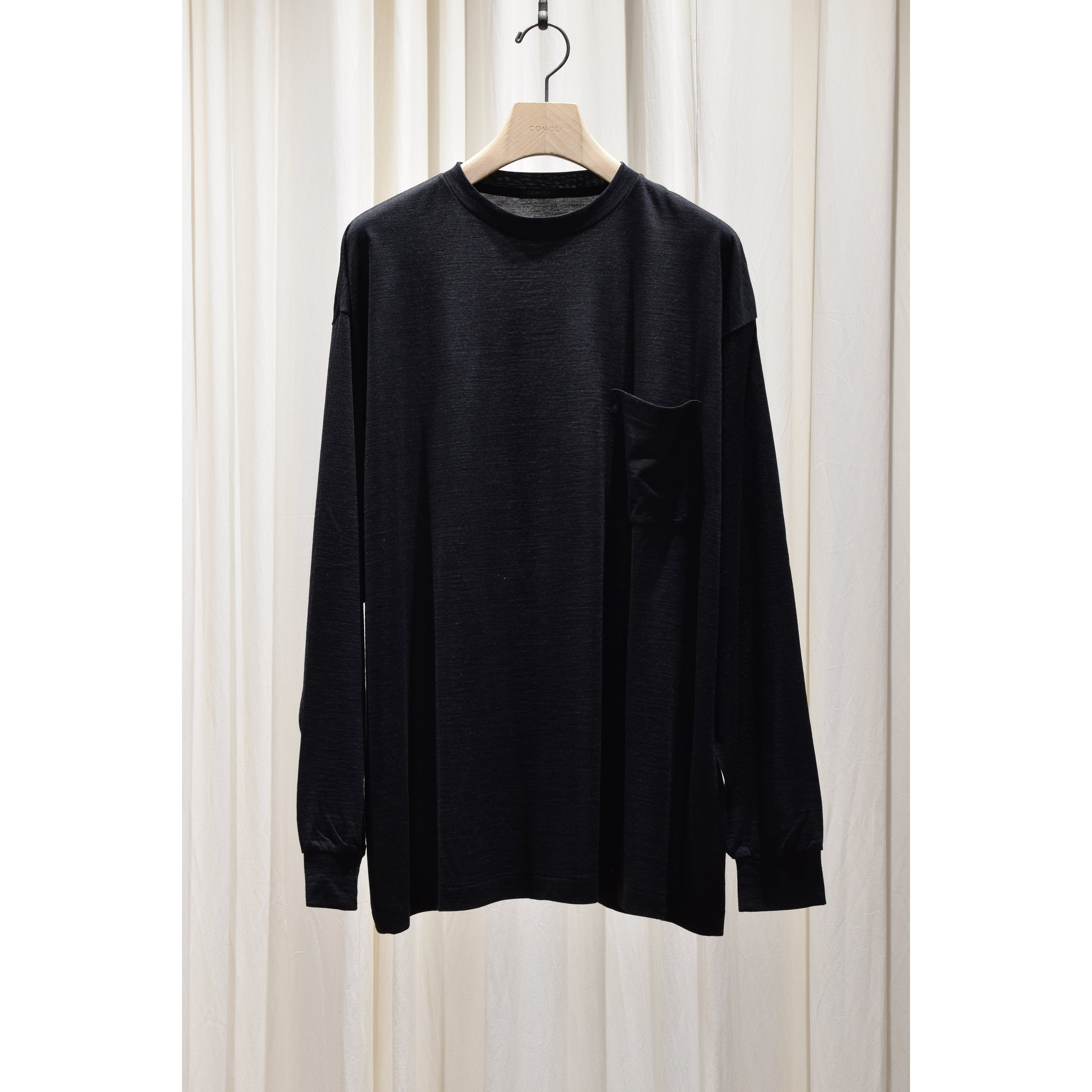 COMOLI ｜サマーウール長袖Tシャツ | PAY ID
