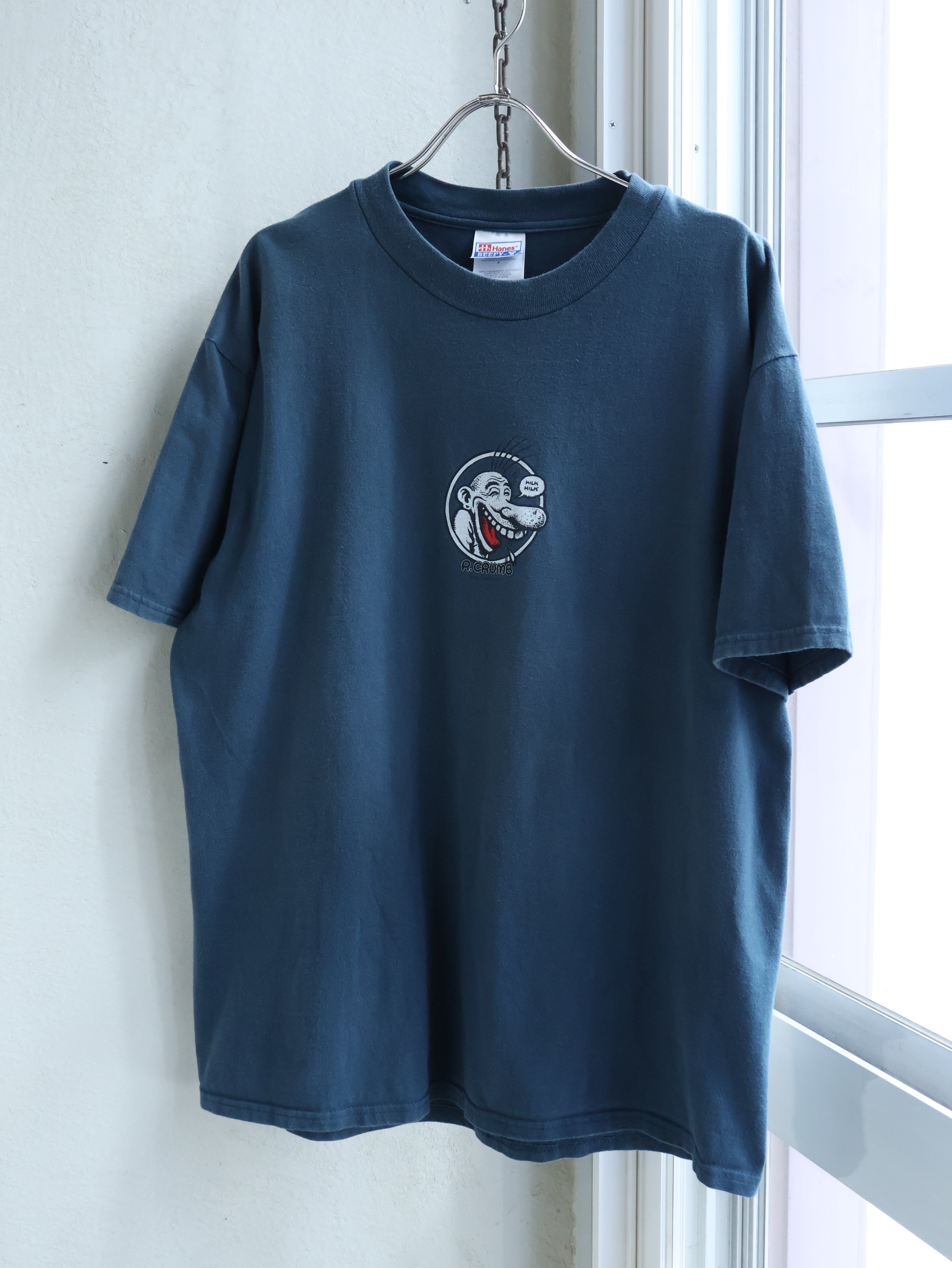 90s keep on Truckin' Robert Crumb TEE 表記L ロバート・クラム