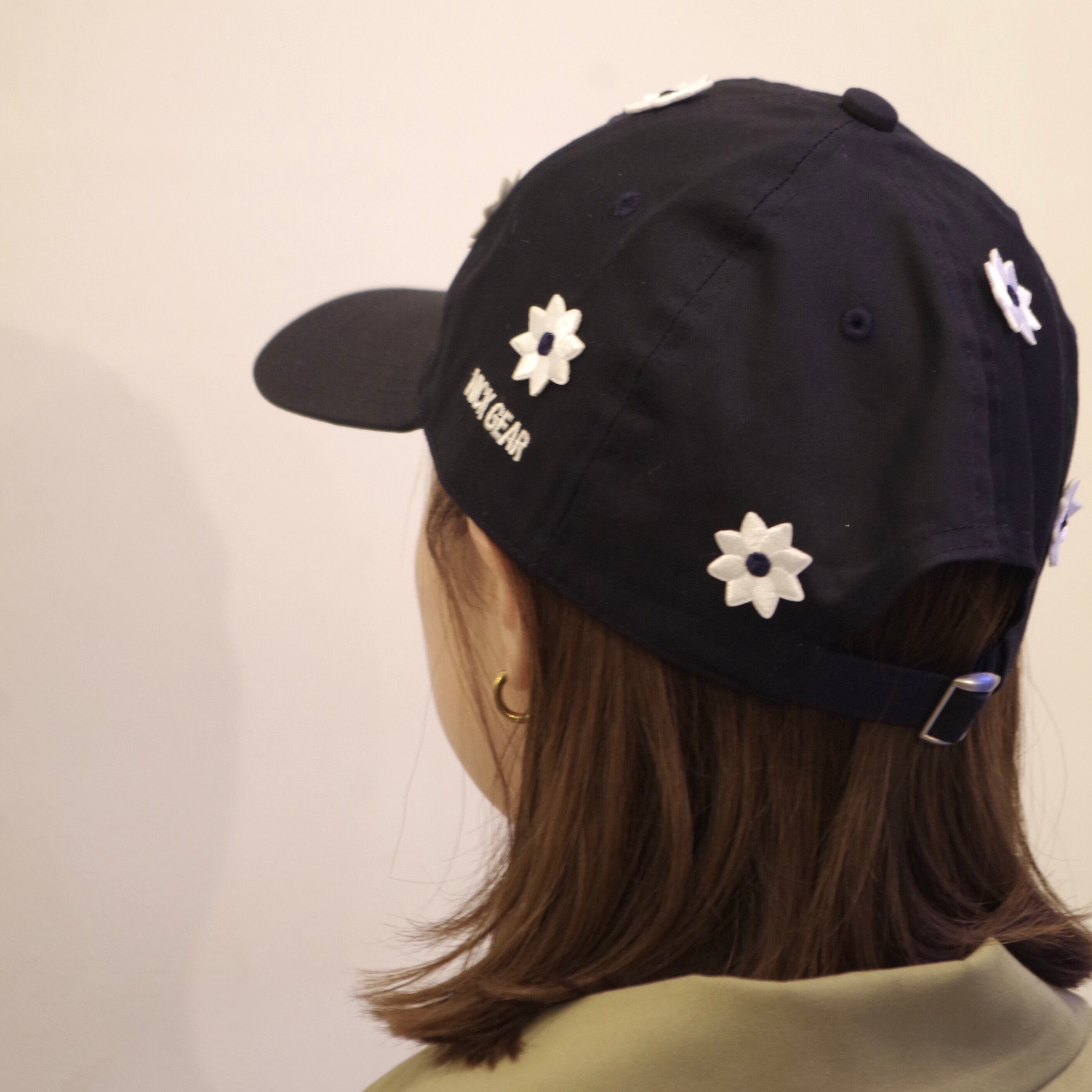 ニックギア　NICK GEAR 3D Flower Logo キャップ 通販] NICK GEAR(ニックギア) 3D Flower Logo Cap 商品ページ – zentex