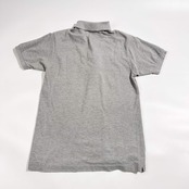 70s CHEMISE LACOSTE シュミーズラコステ 文字ワニ 半袖 鹿の子 ポロシャツ 3 /グレー系 メンズ ビンテージ