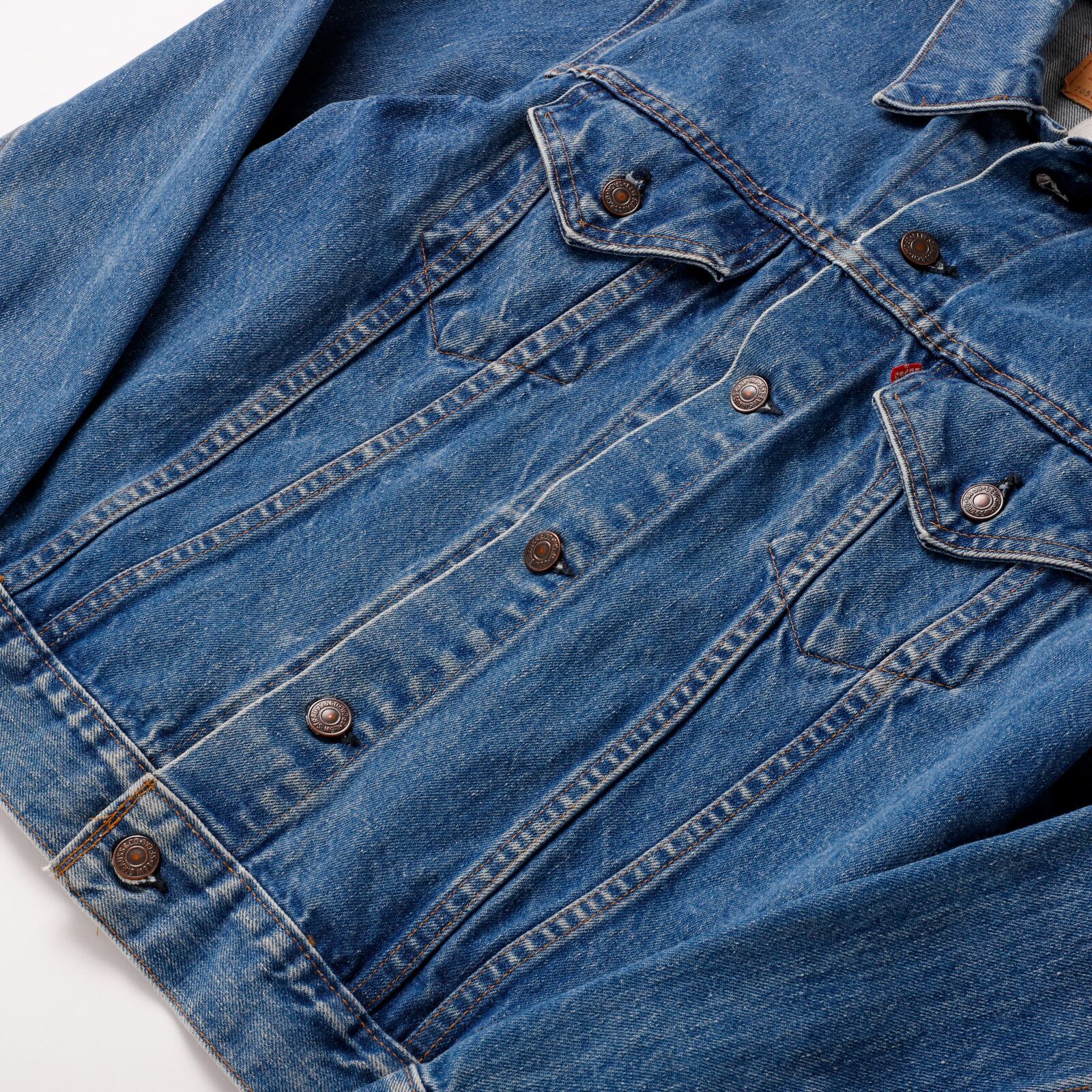 逸品】70s Levis 70505 0217 Denim jacket size42 about M made in USA
