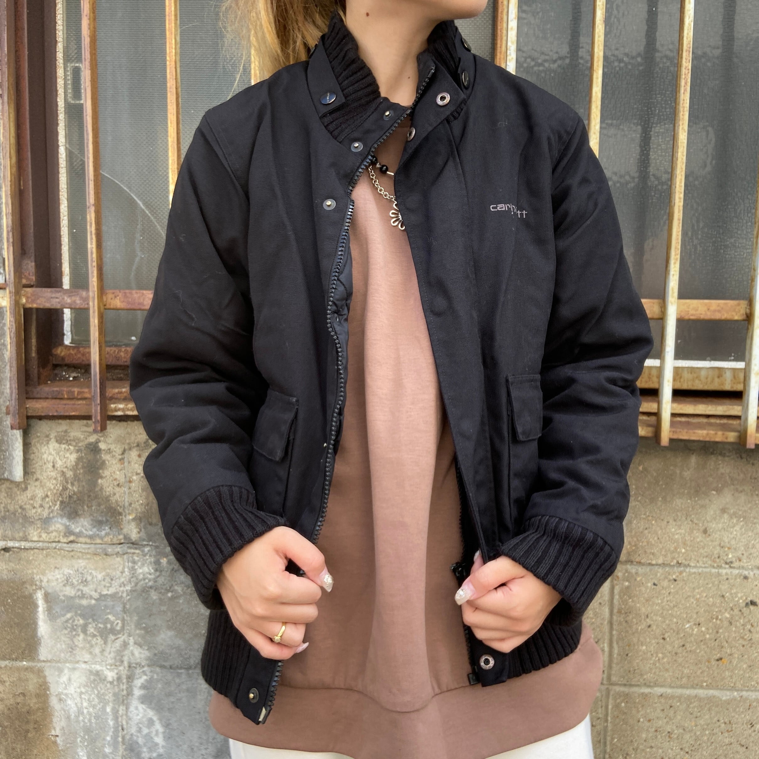 Carhartt カーハート ハイネック ナイロンジャケット ブルゾン ...