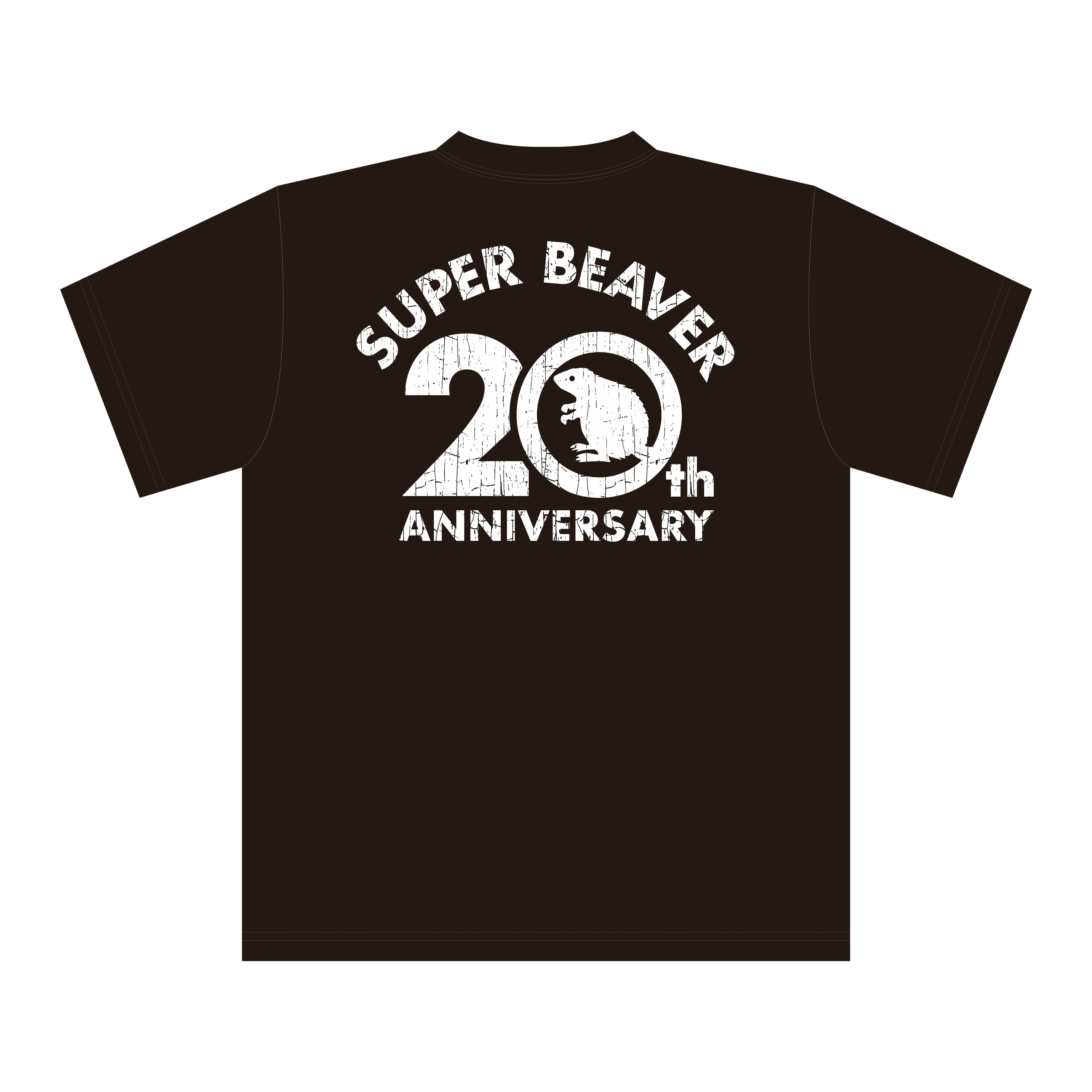 20th ANNIV ロゴTシャツ（キッズ） | SUPER BEAVER OFFICIAL WEBSTORE