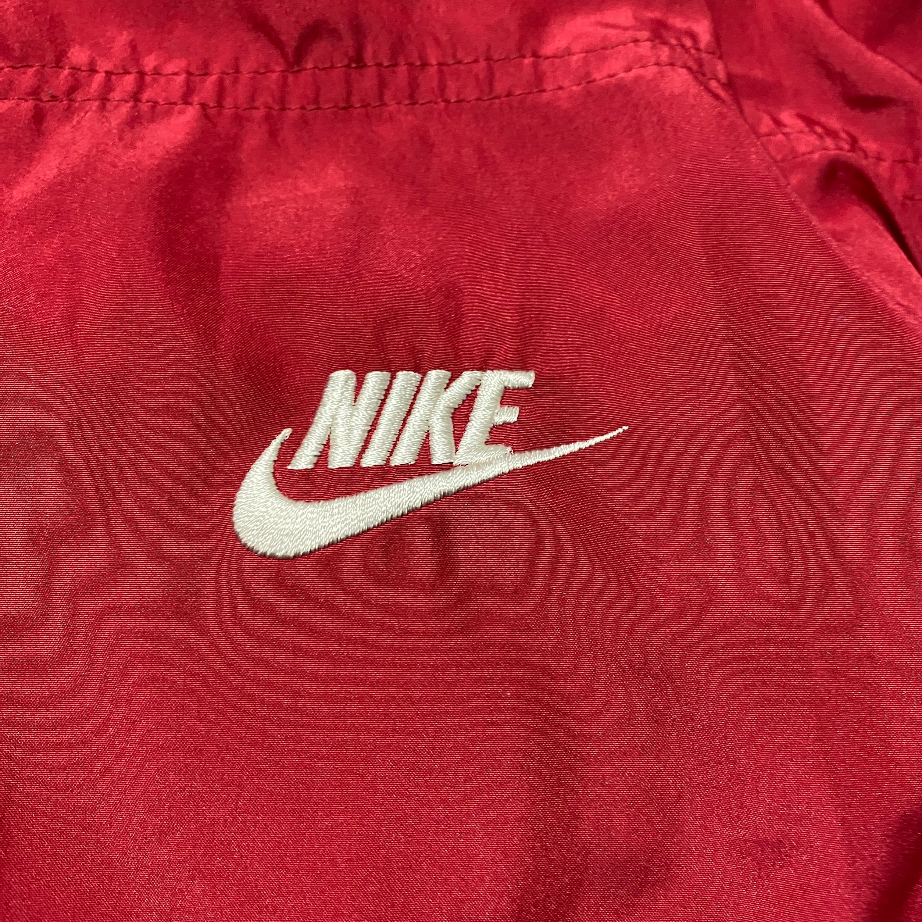 00's NIKE ナイキ リバーシブル スウォッシュ 刺繍ロゴ ダウン