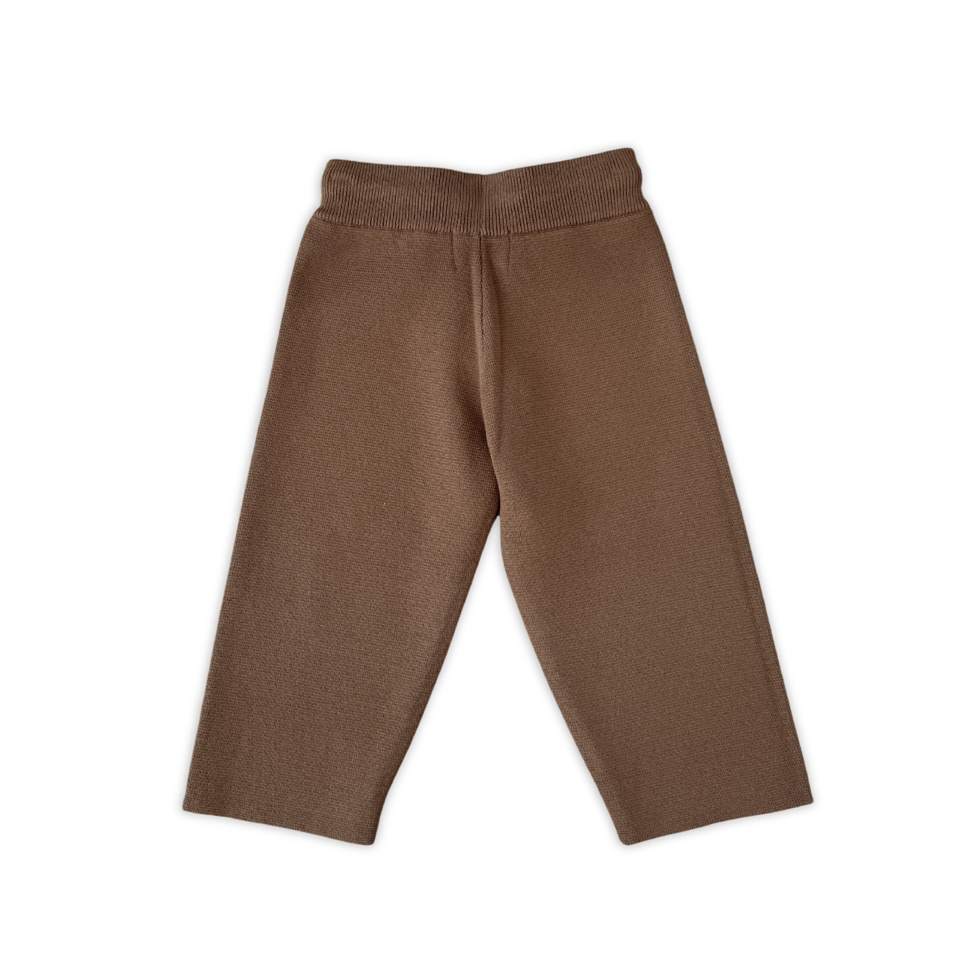 【即納/送料無料】Grown / Organic Striped Milano Knit Pants - Espresso