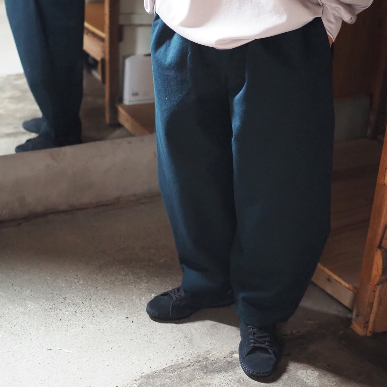結-yui- / ユイ PLANER EASY PANTS ・YEPT-001 CHINO CLOTH NAVY